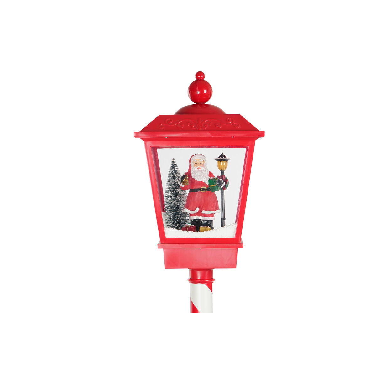 Dkd Home Decor Straatlantaarn Dkd Home Decor Wit Rood Metaal 30 X 30 X 180 Cm
