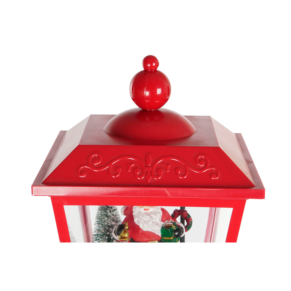 Dkd Home Decor Straatlantaarn Dkd Home Decor Wit Rood Metaal 30 X 30 X 180 Cm