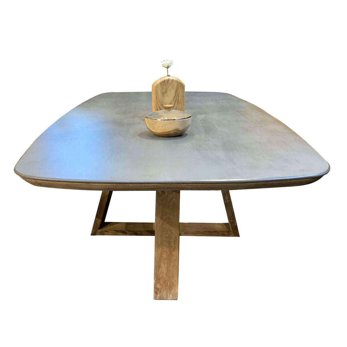 Home Esprit Eettafel Home Esprit Keramisch Teakhout 240 X 120 X 78 Cm
