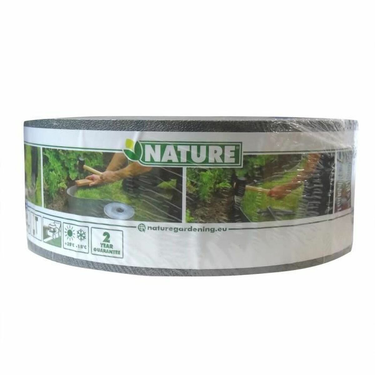 Nature Tuinhek Nature Grijs Polyethyleen 7,5 Cm X 10 M