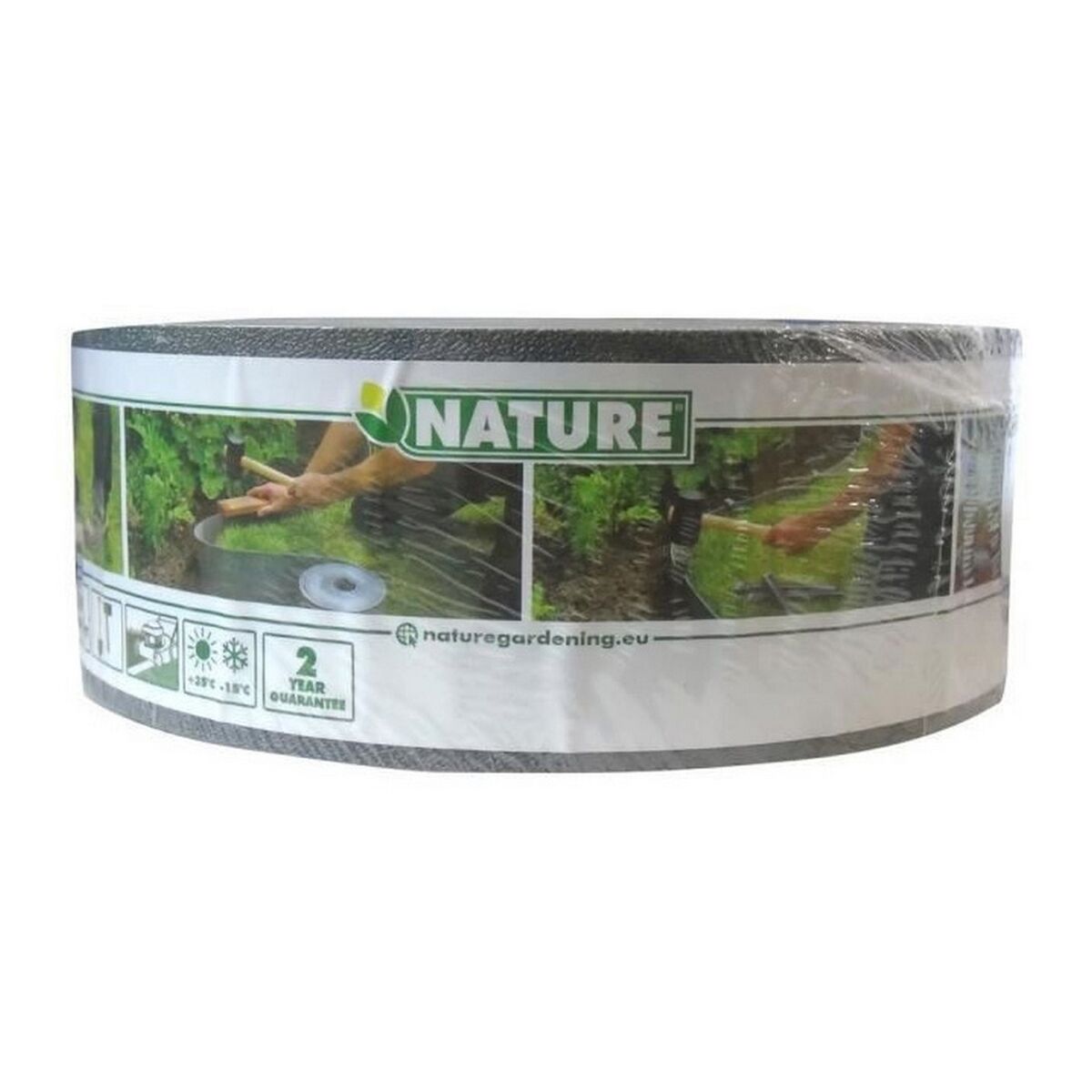 Nature Tuinhek Nature Grijs Polyethyleen 7,5 Cm X 10 M