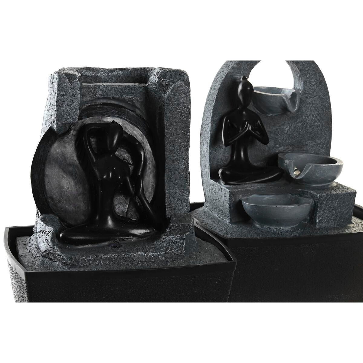 Dkd Home Decor Fontän Dkd Home Decor 20 X 15 X 24 Cm Hars Indiaas (2 Stuks)