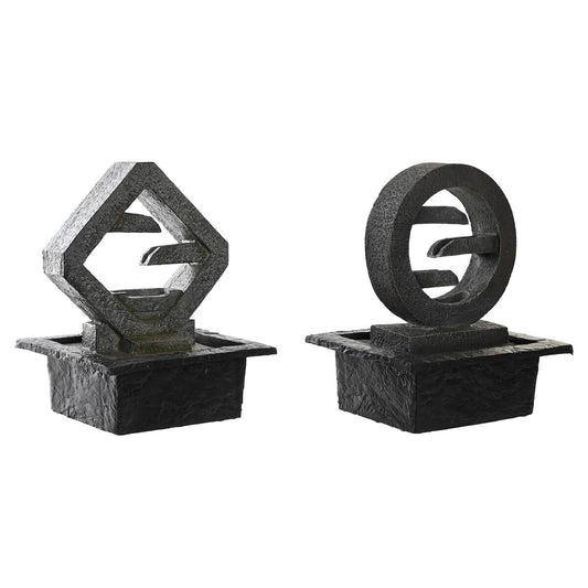 Dkd Home Decor Fontän Dkd Home Decor 21 X 19 X 26 Cm Hars Modern (2 Stuks)