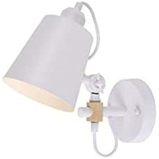 Edm Product Wandlamp Edm 32113 32113 Wit Metaal E27