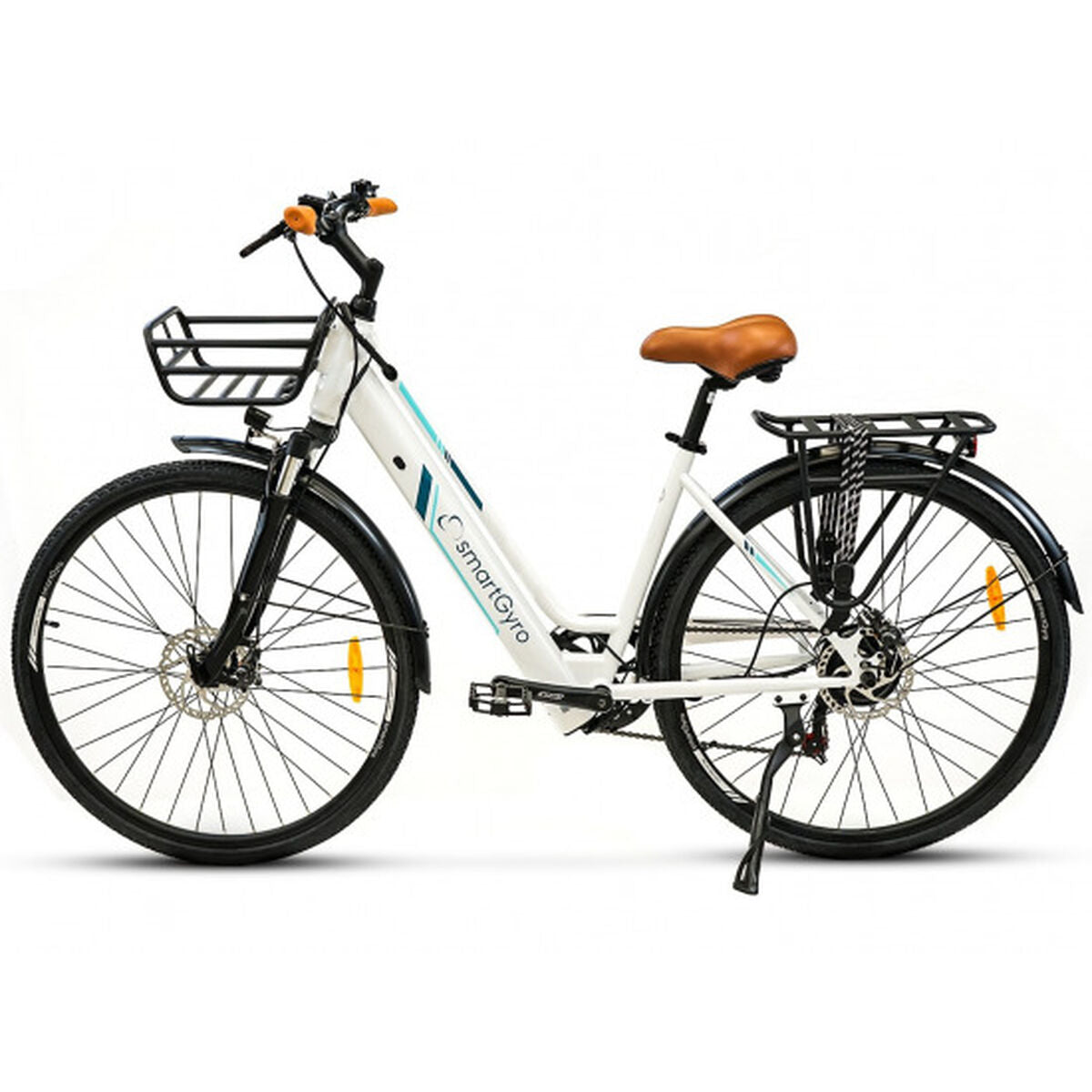 Smartgyro Elektrische Fiets Smartgyro Sunset 250 W 10000 Mah 27,5&quot; Wit