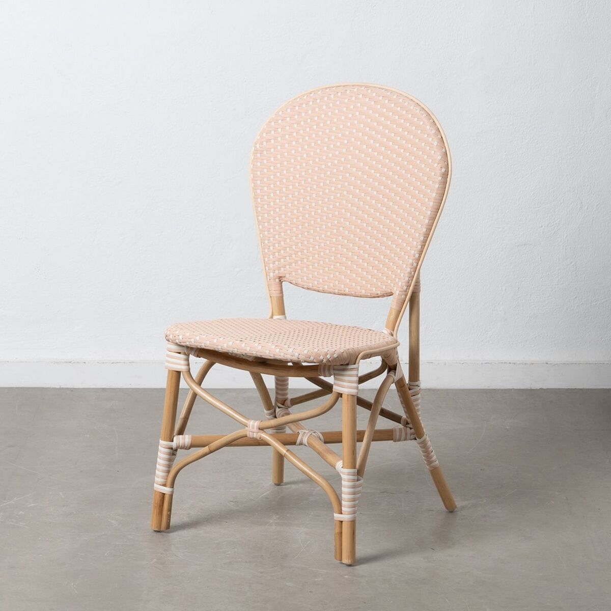 Bigbuy Home Keukenstoel 47 X 54 X 93 Cm Natuurlijk Beige Rotan