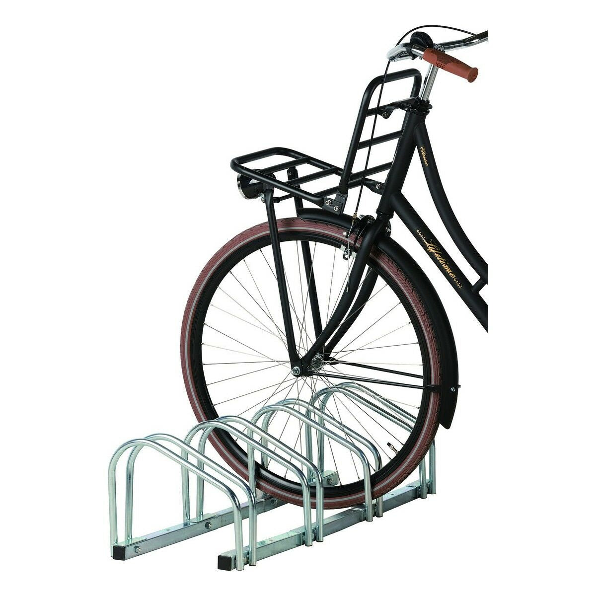 Dunlop Steun Voor Fietsen Dunlop Bodem 4 Plaatsen 27 X 100 X 32,5 Cm Staal