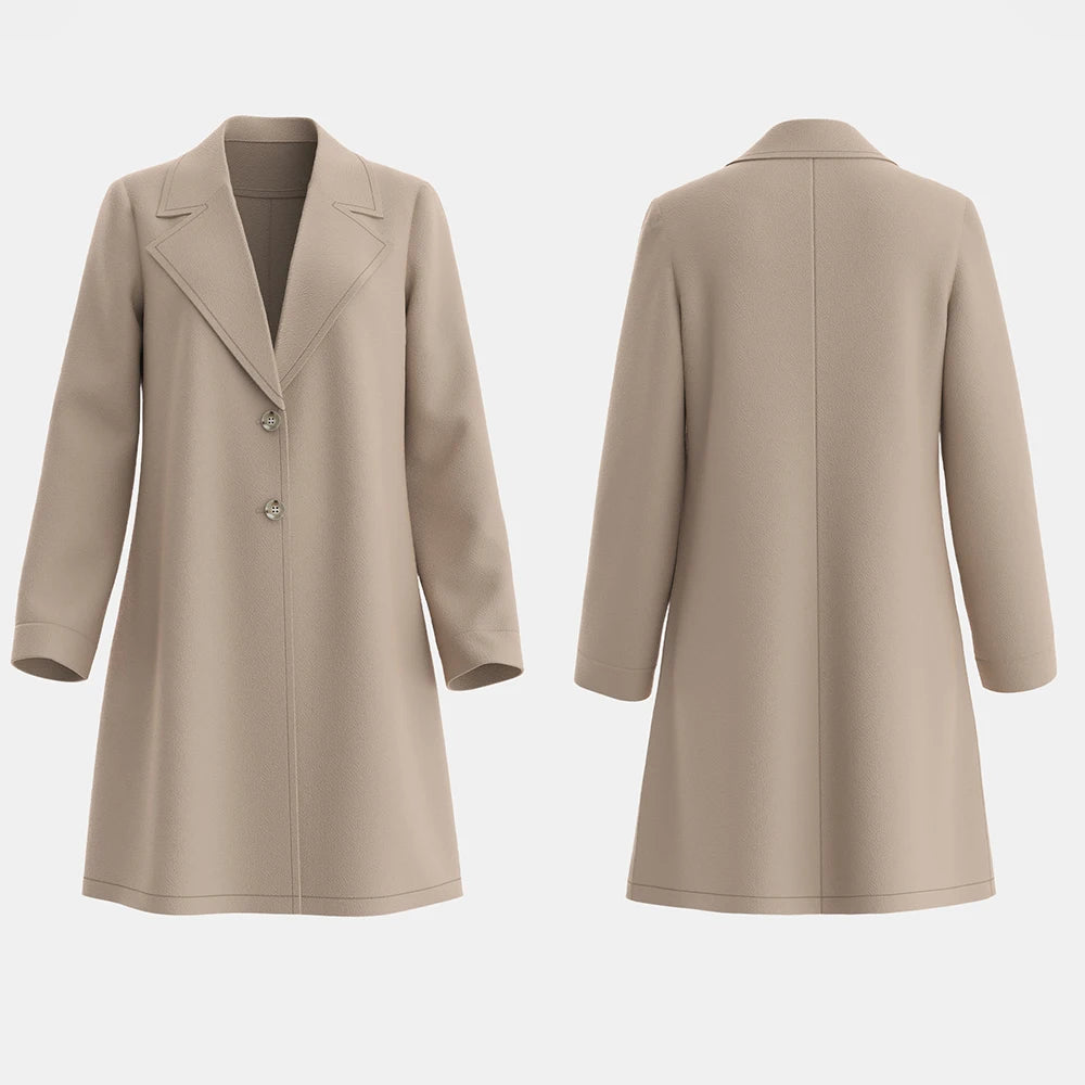Women's Coats Autumn Winter French