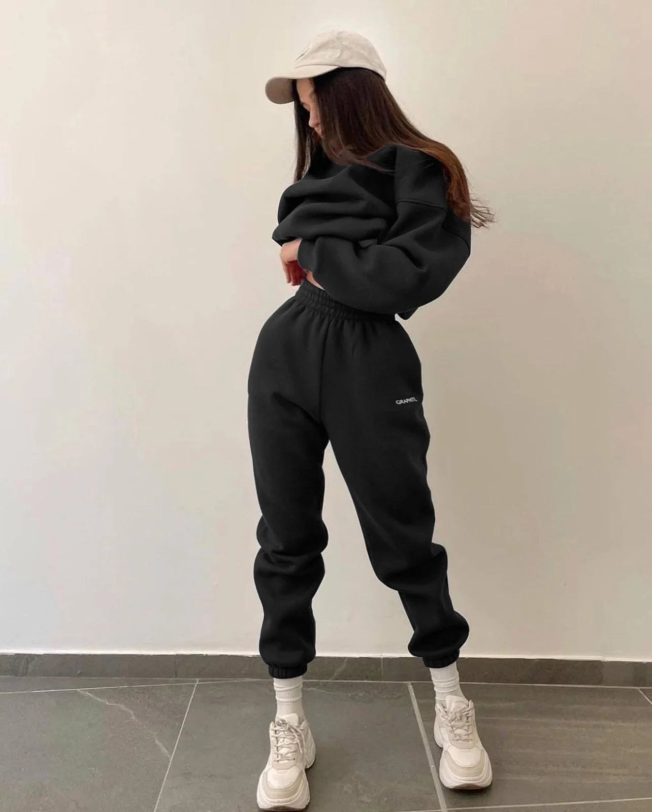 Autumn/Winter Women's 2-Piece Hoodie & Pants Set