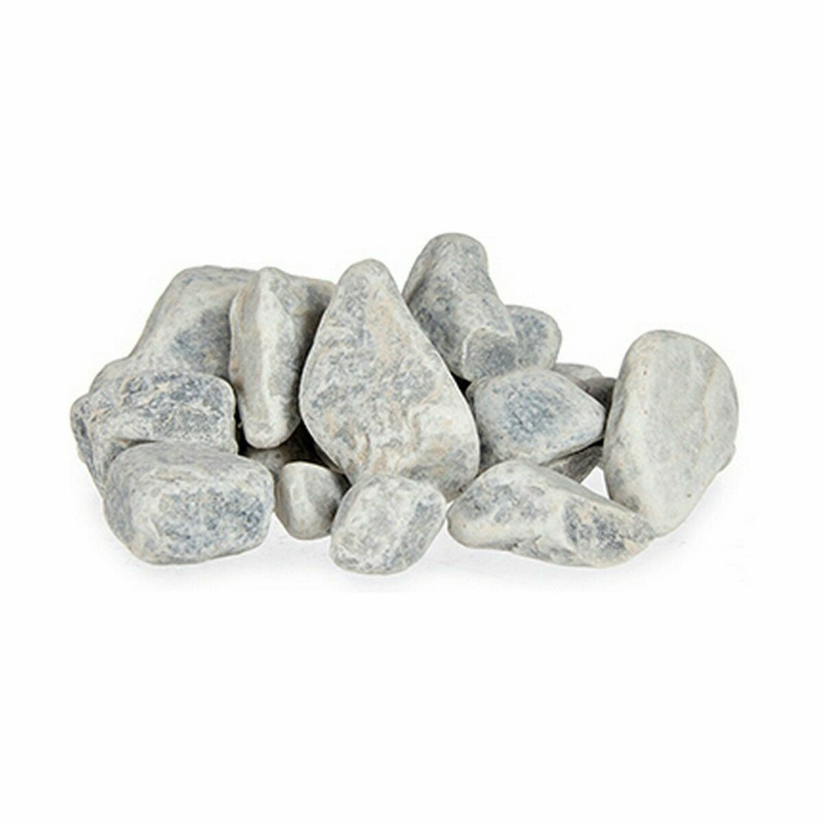 Ibergarden Decoratieve Stenen Ibergarden 2Kg-Cr-Gris Claro Lichtgrijs 2 Kg (6 Stuks)